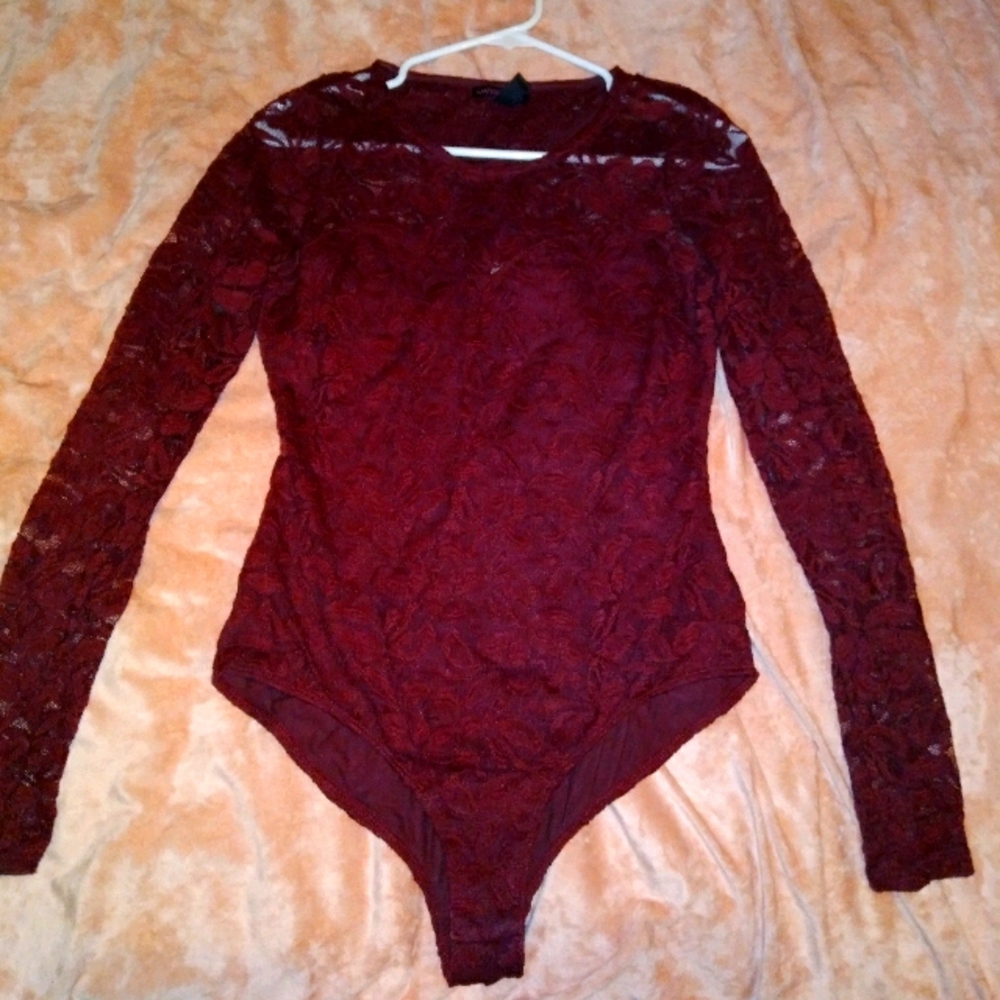 Red dressy shirt